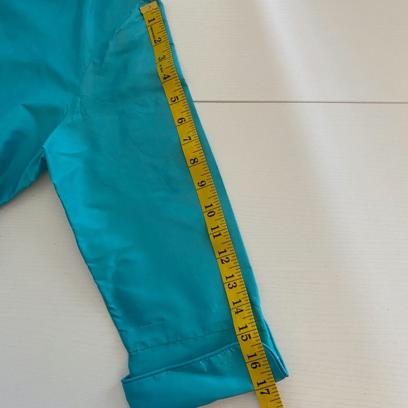 Marisa Baratelli 100% Thai Silk 3/4 Sleeve Button Down Jacket Blouse Size 8 - Picture 13 of 15